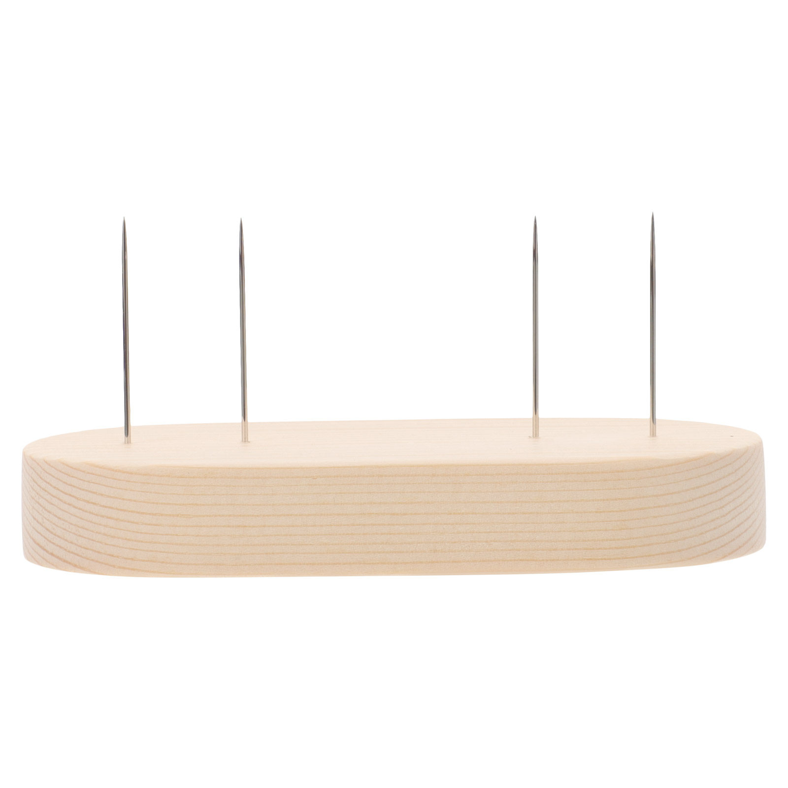 Display Stand Wood - Naaldvilten Displaystandaard Hout Roestvrij Staal Vilten
