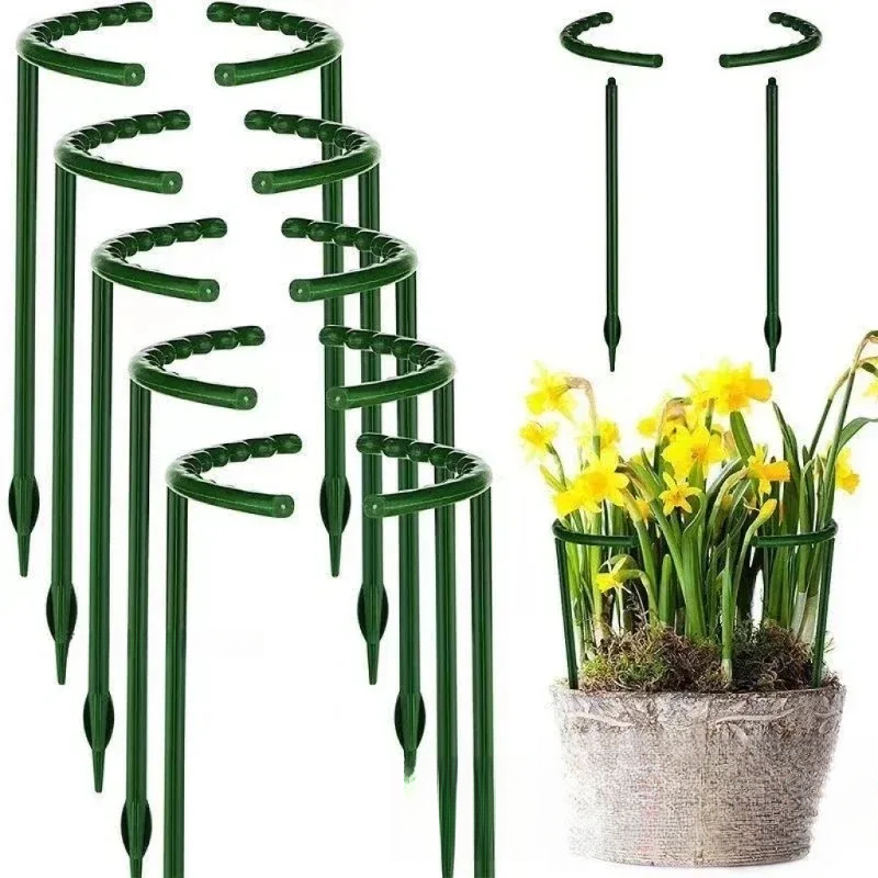 Bonsai Garden Tools - Plantensteunpaal Tuin Halve Cirkel Bloemenstandaard Kooi