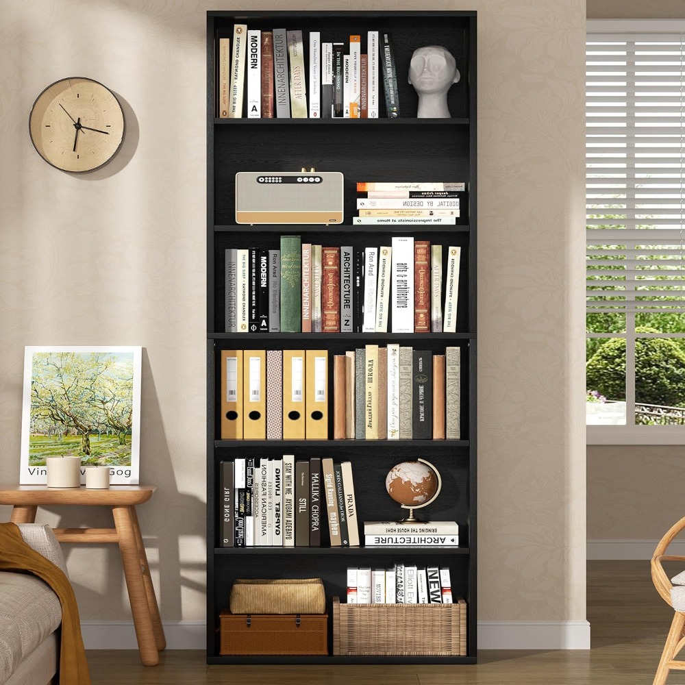 6-laags open boekenkast, 70,6  - Display Stand Wood recensie en prijs