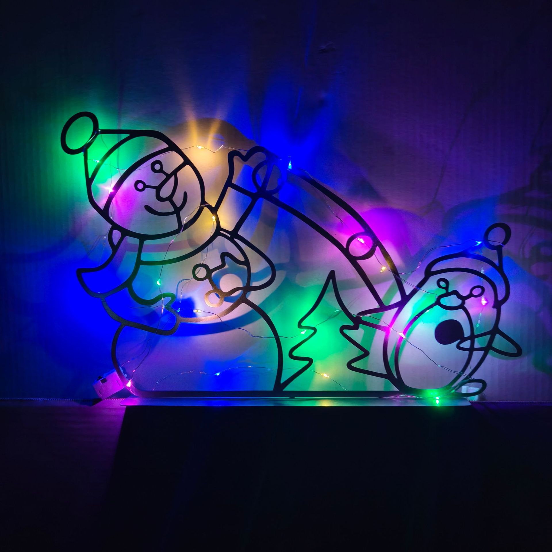Geanimeerd sneeuwballicht LED  - Bonsai Garden Ornaments recensie en prijs