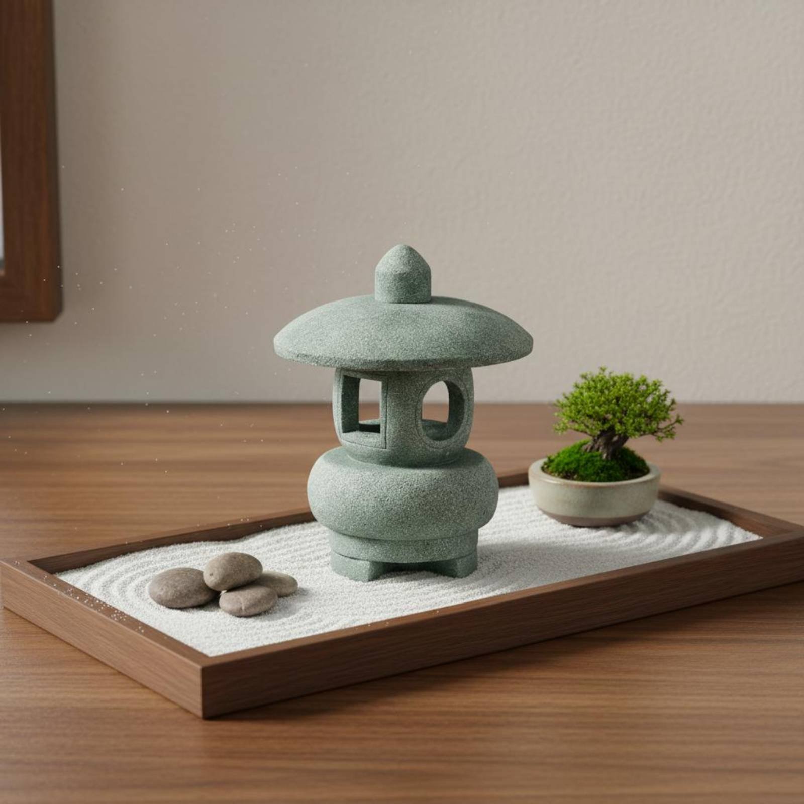 Miniatuur stenen lantaarn anti - Bonsai Gardening recensie en prijs