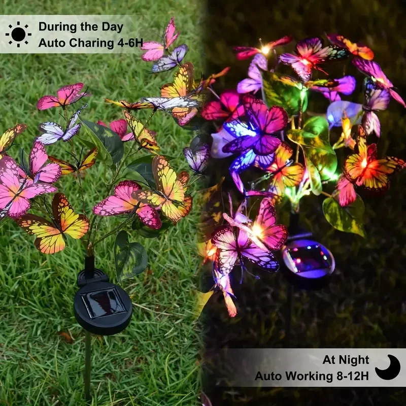 Solar LED-vlindertuinverlichti - Bonsai Garden Ornaments recensie en prijs