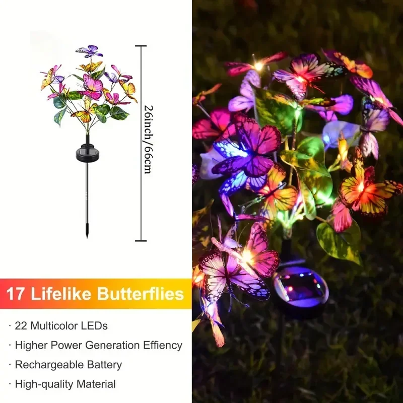 Solar LED-vlindertuinverlichti - Bonsai Garden Ornaments recensie en prijs