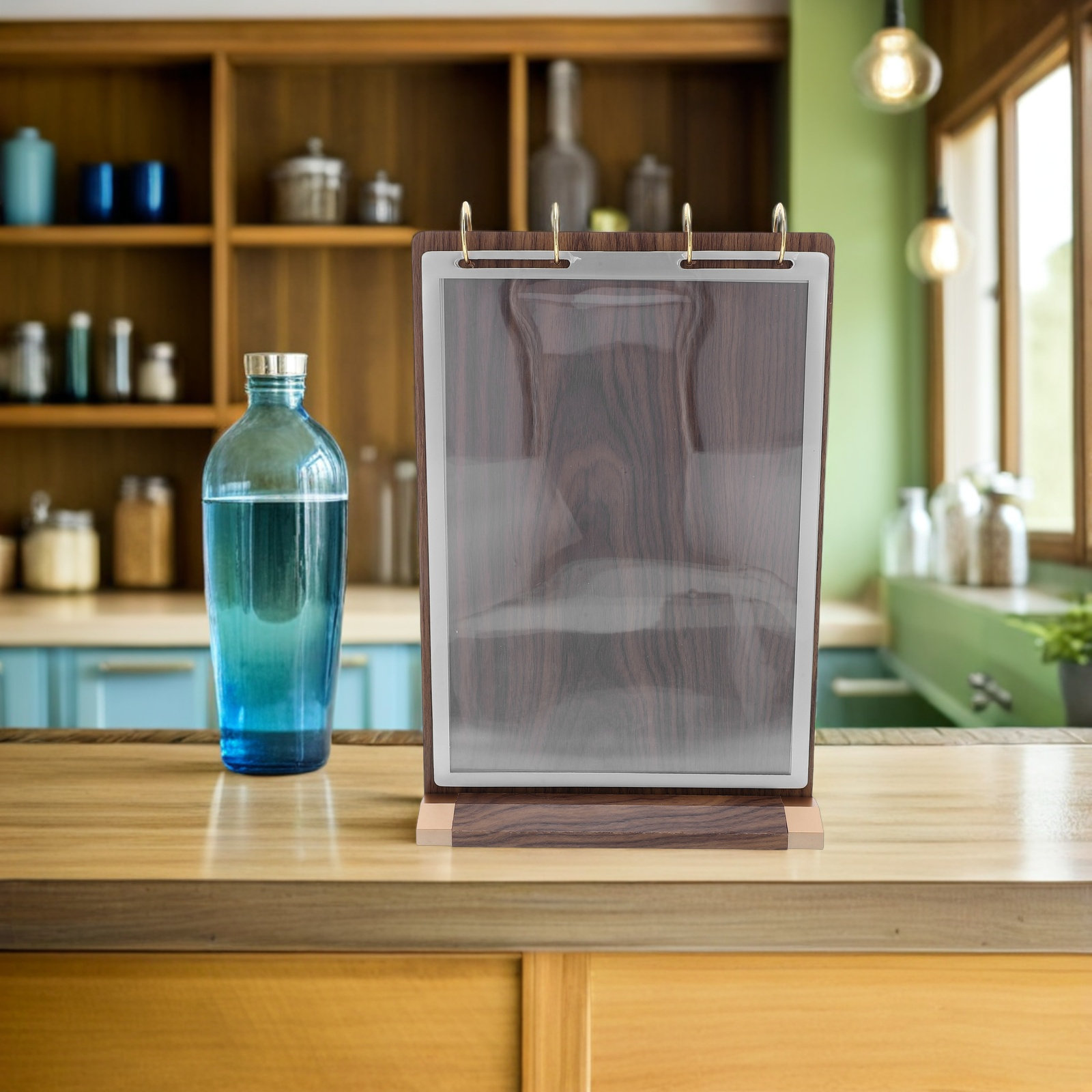 Walnoot Houten A4 Menu Flip Di - Display Stand Wood recensie en prijs