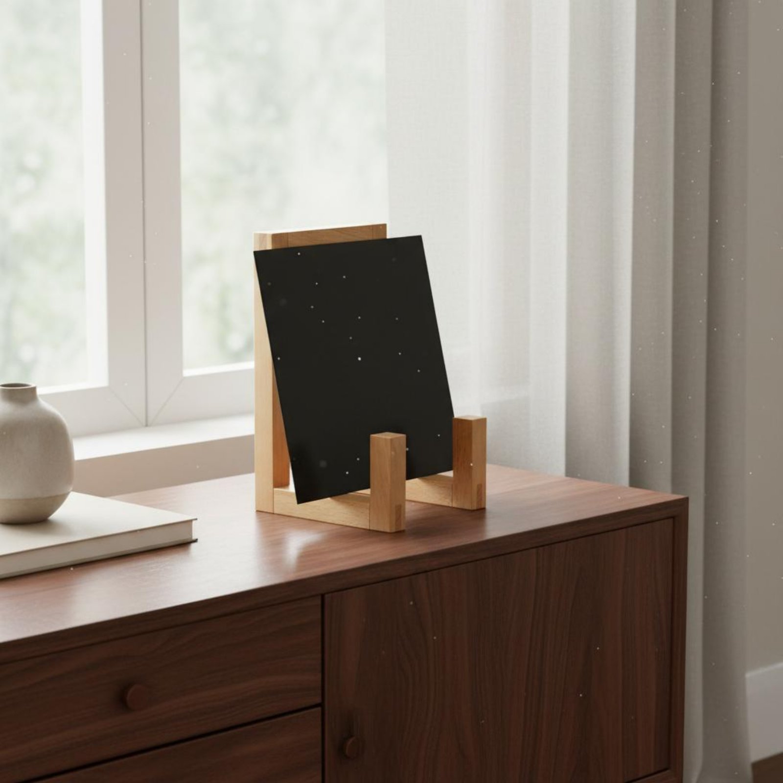 Vinyl vinylstandaard Houten vi - Display Stand Wood recensie en prijs