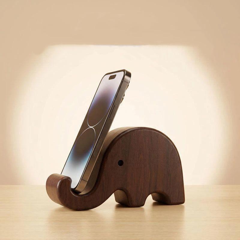 Eenvoudige telefoonstandaard v - Display Stand Wood recensie en prijs