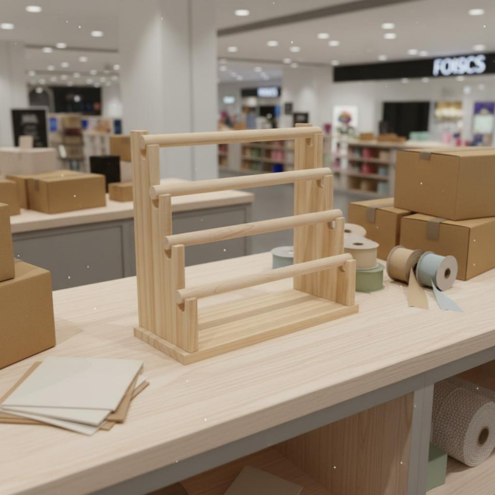 Desktop Sieradenrek Natuurlijk - Display Stand Wood recensie en prijs
