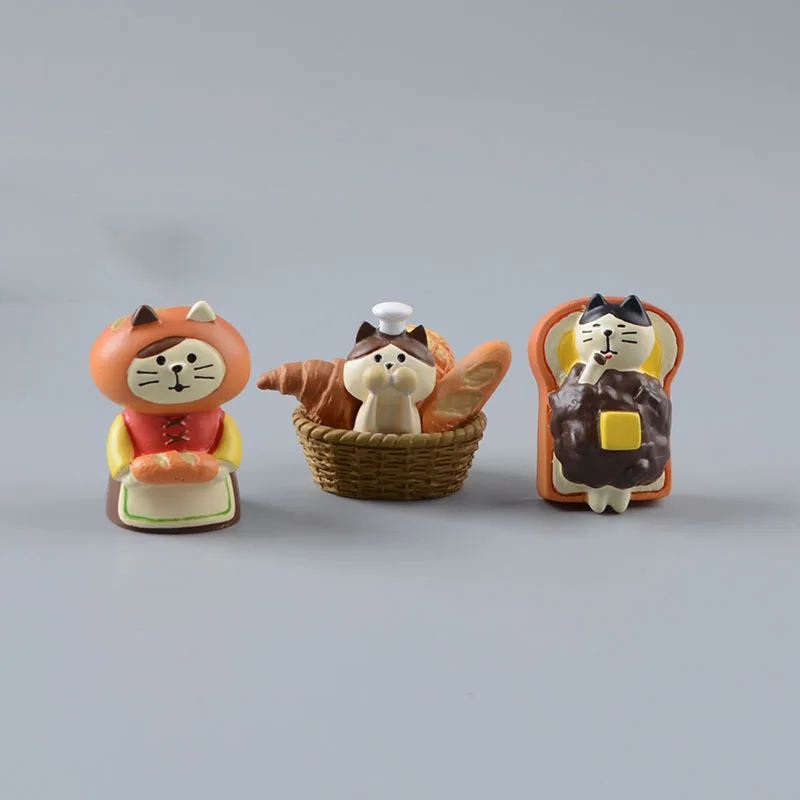 Zakka Stijl Cartoon Kat Brood  - Japan Bonsai Garden recensie en prijs