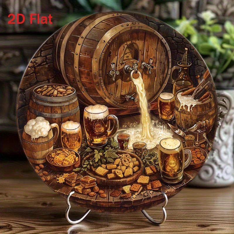 1Pc Ronde 2D Platte Aluminium  - Bonsai Garden Ornaments recensie en prijs