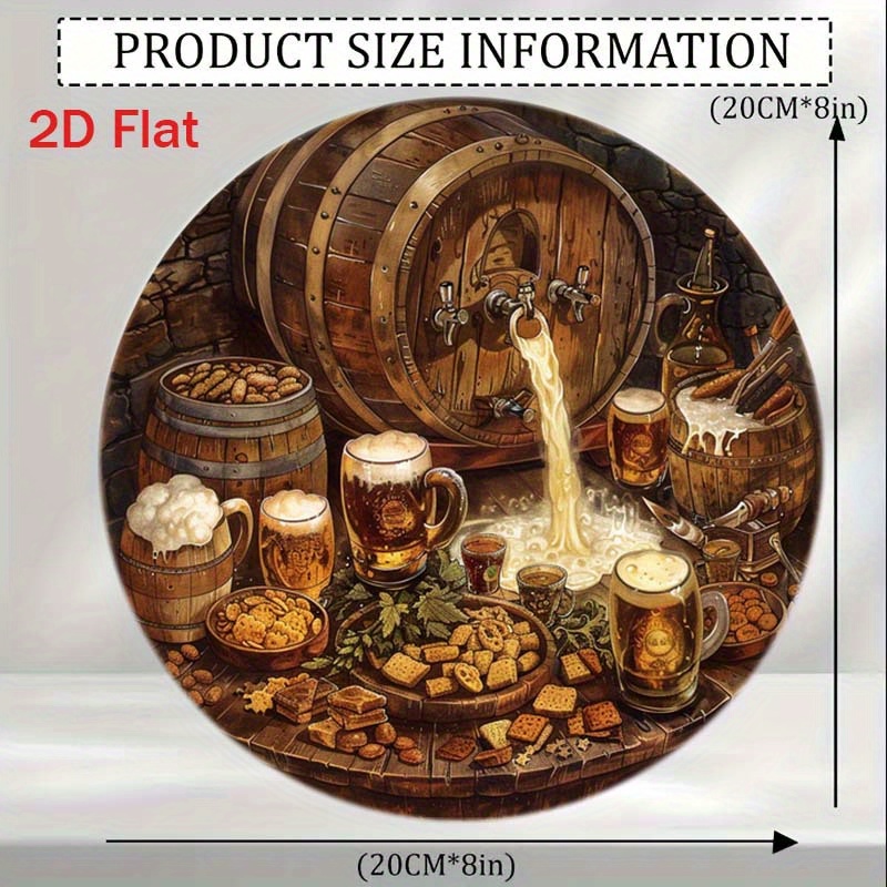 1Pc Ronde 2D Platte Aluminium  - Bonsai Garden Ornaments recensie en prijs