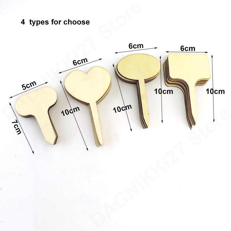 10x T-Type Houten Plant Etiket - Bonsai Garden Tools recensie en prijs