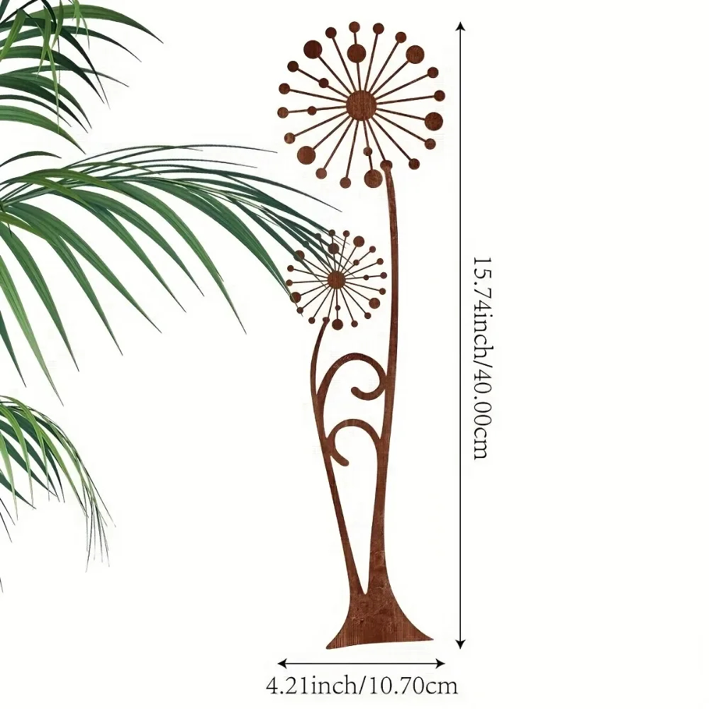 1Pc Roestige paardenbloem bloe - Bonsai Garden Ornaments recensie en prijs