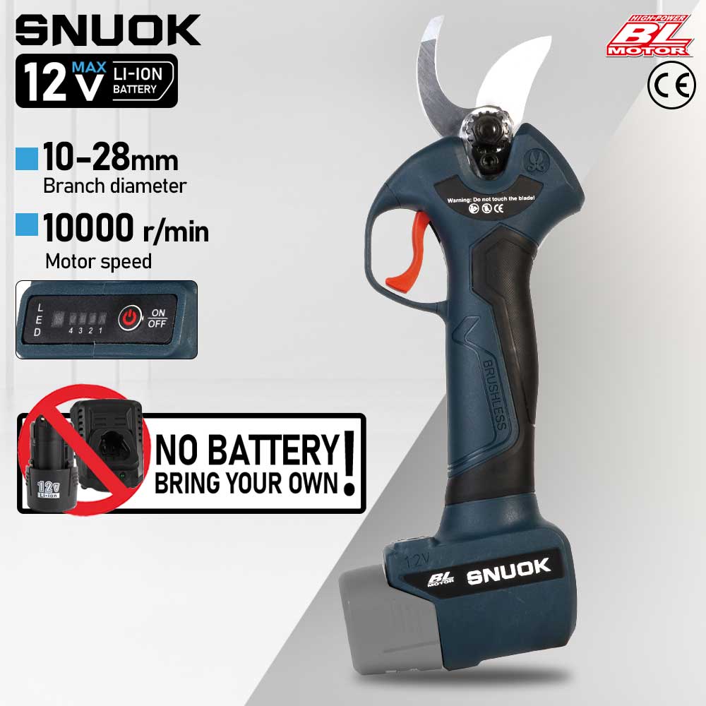 SNUOK 12V Borstelloze Elektris - Bonsai Garden Tools recensie en prijs