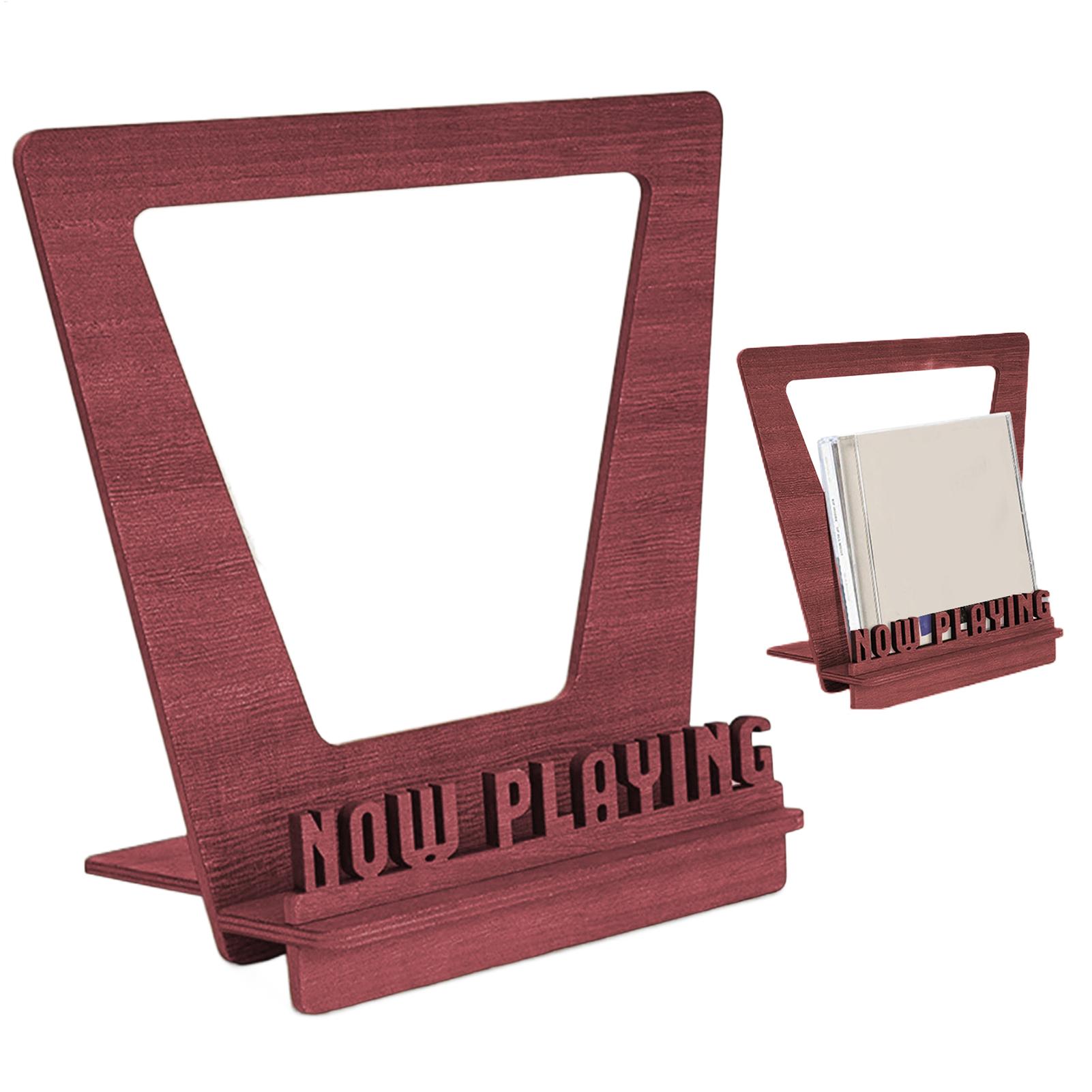 Houten platenhouder, houten st - Display Stand Wood recensie en prijs