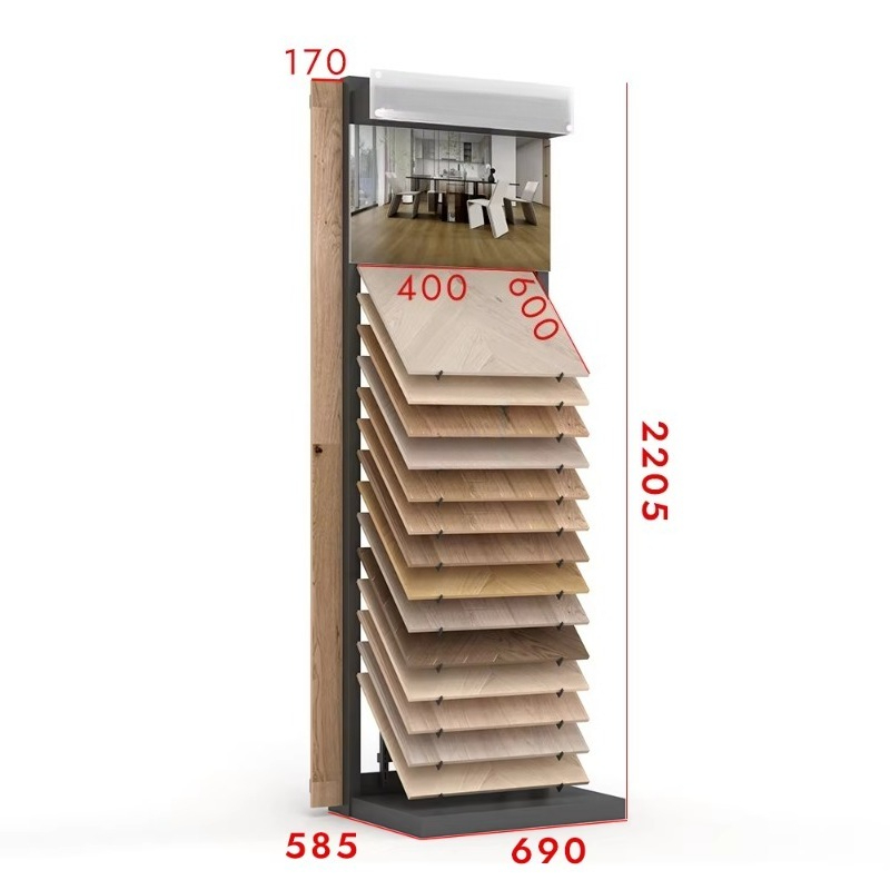 Aanpasbare metalen & houten co - Display Stand Wood recensie en prijs